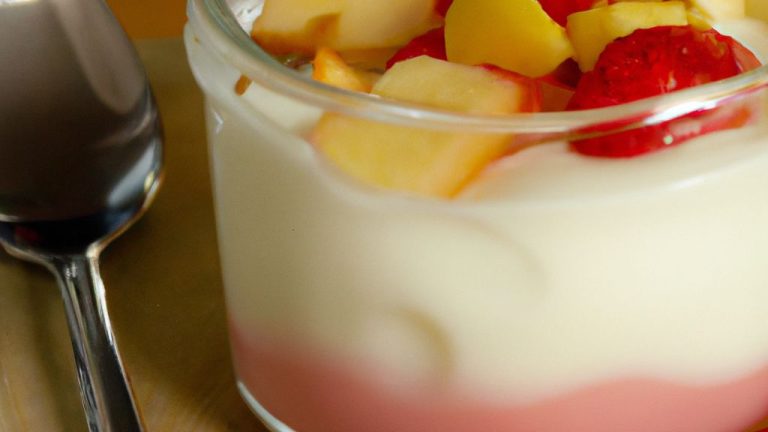 Receita de Iogurte de Frutas