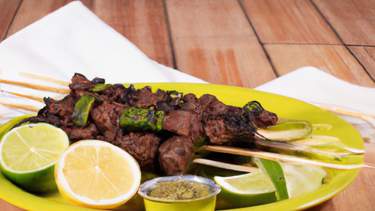 Receita de Kafta no espeto