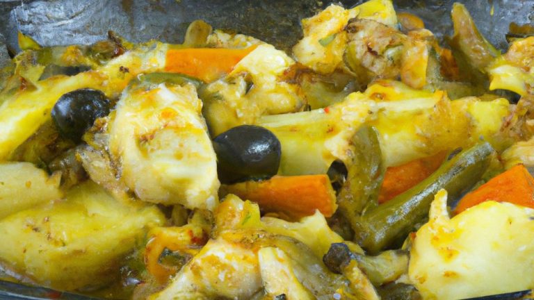 Receita de Lagarto com Legumes