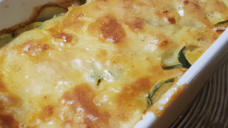 Receita de Lasanha de Abobrinha