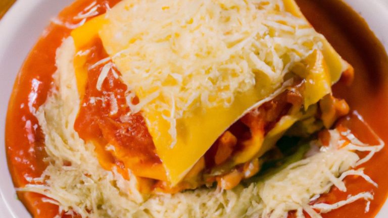 Receita de Lasanha embrulhadinha