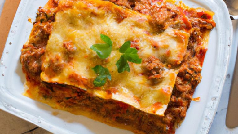 Receita de Lasanha toscana