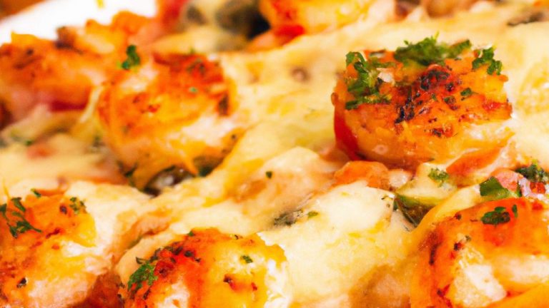Receita de Lazanha de camarão