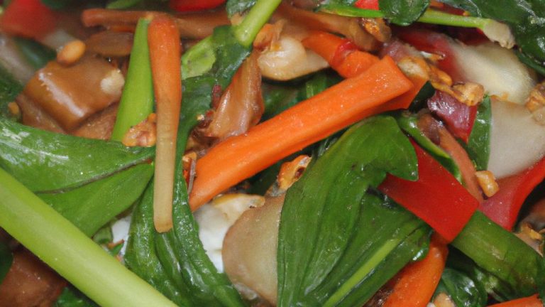 Receita de Legumes à Moda da China