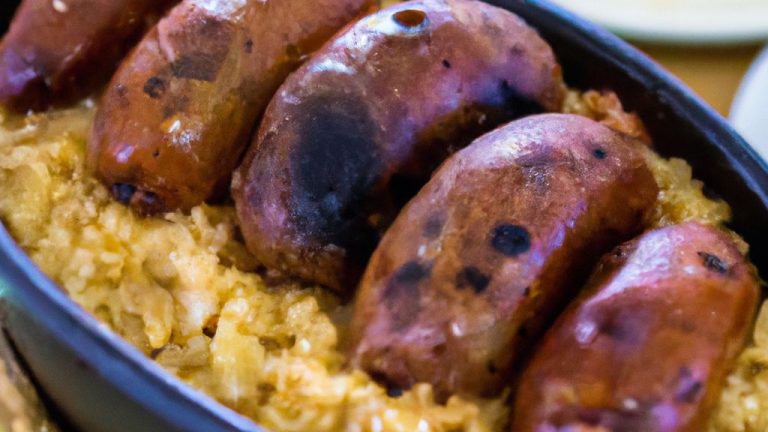 Receita de Lingüiça ao Trigo