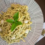 Linguini ao pesto genovês