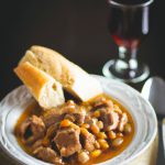 Lombo ao vinho e alhos