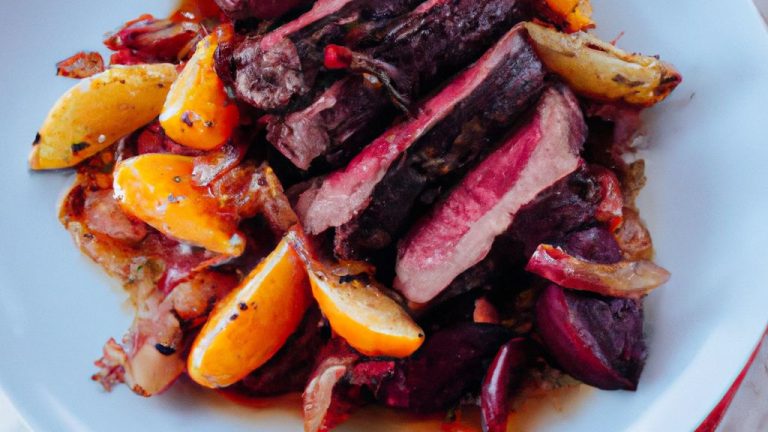 Receita de Lombo com Molho de Framboesa