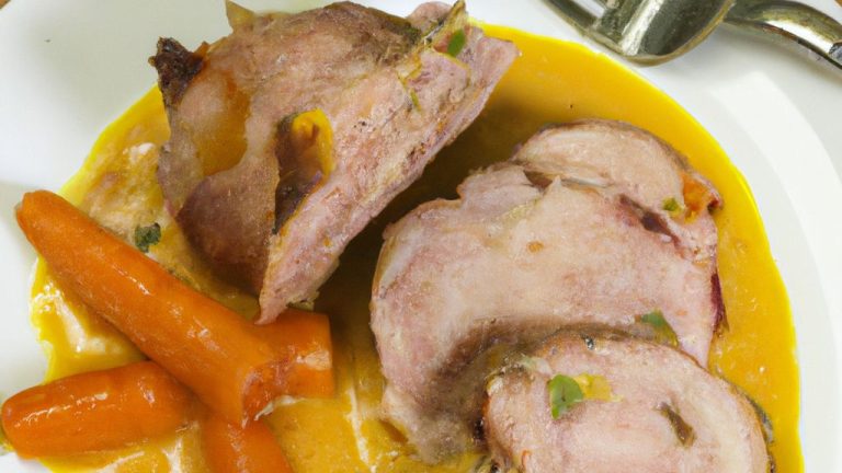 Receita de Lombo de Porco ao Molho de Mostarda