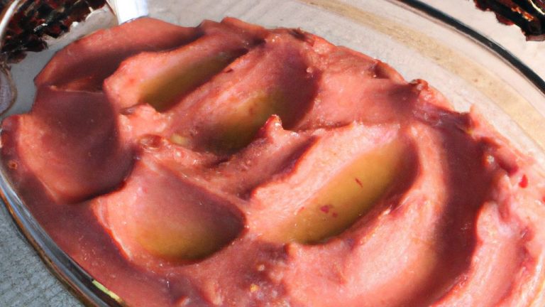 Receita de Lula com purê de framboesa