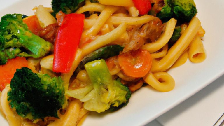 Receita de Macarrão Chop-Suei