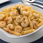 Macarrão com Camarão