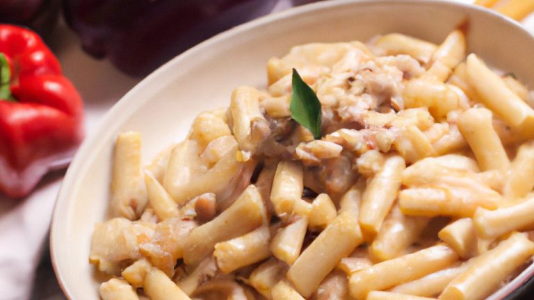 Receita de Macarrão do Papa com Molho de Beringela