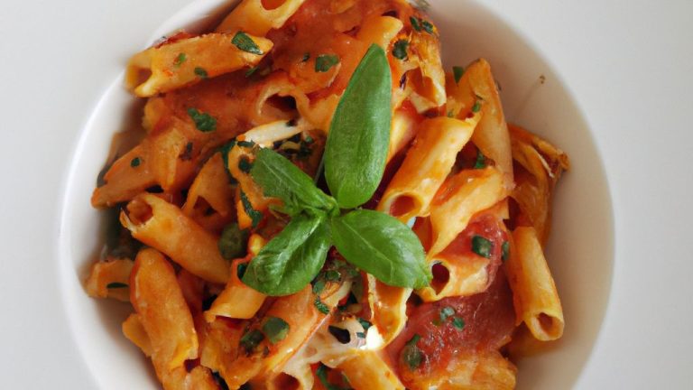 Receita de Macarrão Mediterrâneo