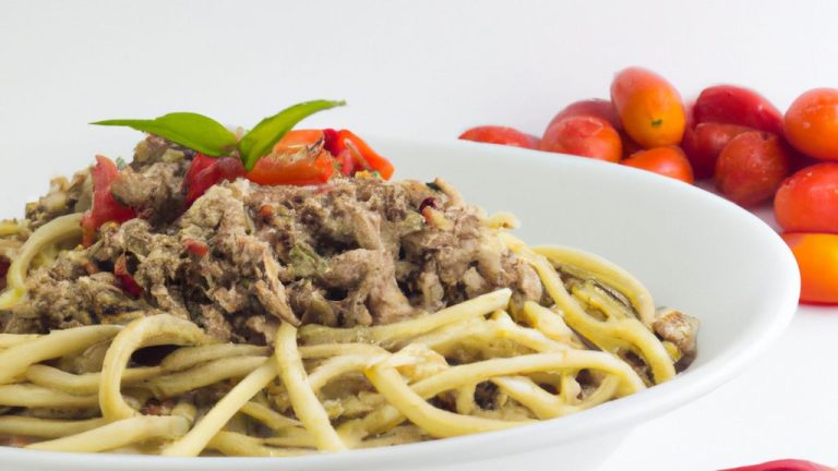 Receita de Macarrão Oriental
