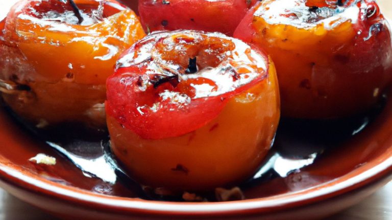 Receita de Maçãs carameladas orientais