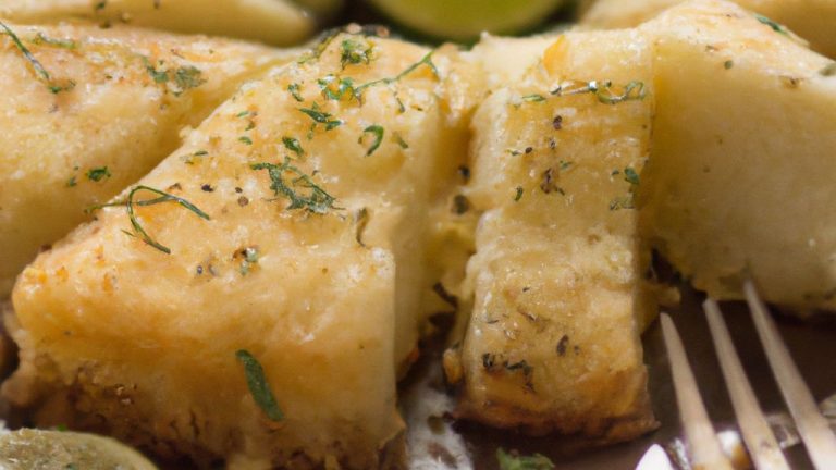 Receita de Mandioca ao Forno