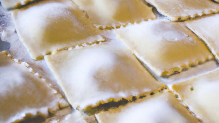 Receita de Massa de ravioli