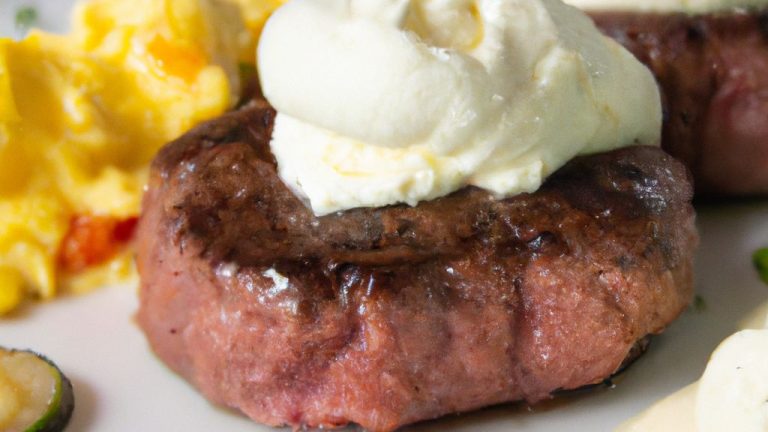 Receita de Médaillons de Filé com Mascarpone e Pinole