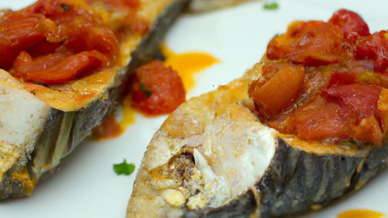 Receita de Medalhão de Sardinha Com Tomates Recheados