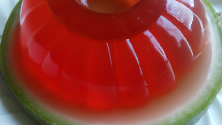 Receita de Melão com gelatina