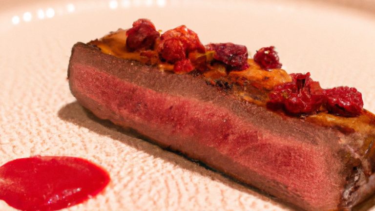 Receita de Mignon com crosta de pimenta rosa