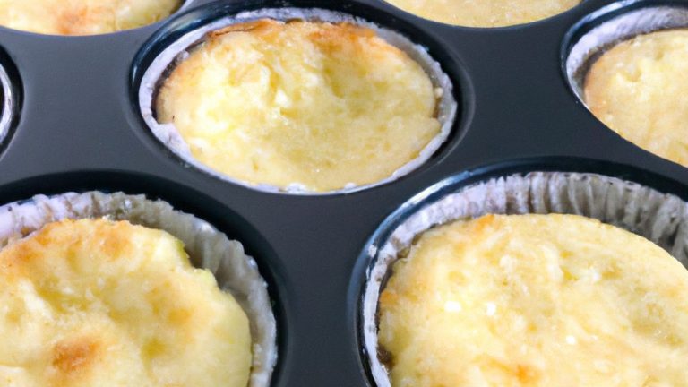 Receita de Mini suflês de queijo