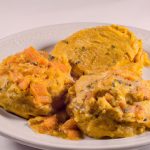 Moela com Batata-doce