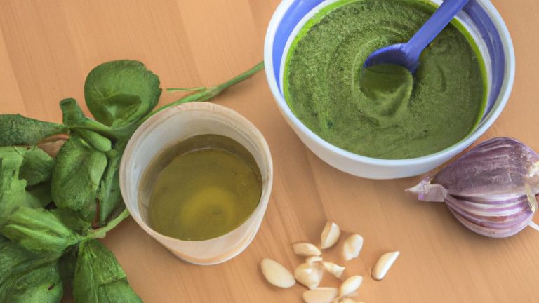 Receita de Molho ao pesto