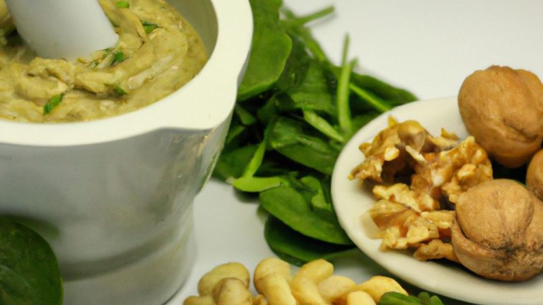 Receita de Molho ao pesto genovese