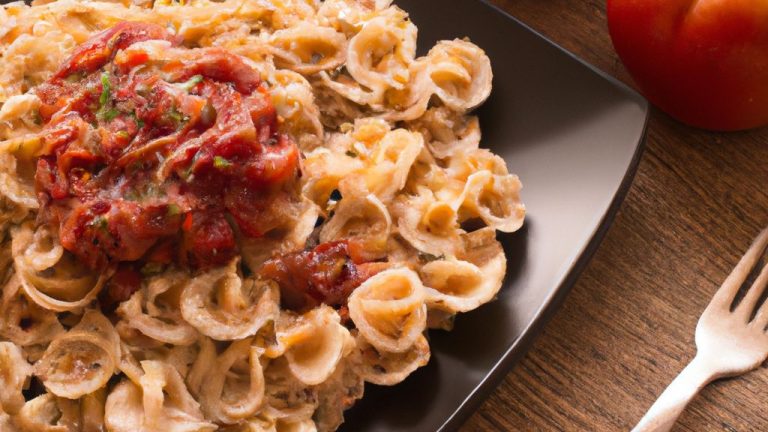Receita de Molho de Macarrão e Tomates