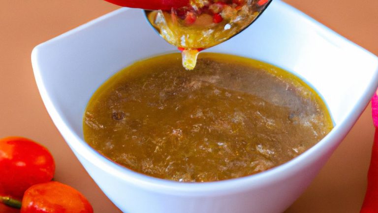 Receita de Molho de tomate e gengibre