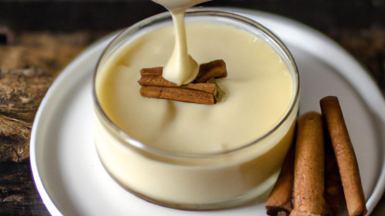 Receita de Molho inglês doce com canela
