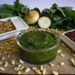Molho Pesto com Pinhões