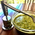 Molho pesto vegano