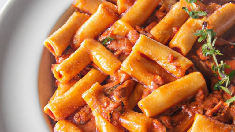 Receita de Molho Reforçado de Macarrão