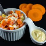 Molho tártaro com cenoura