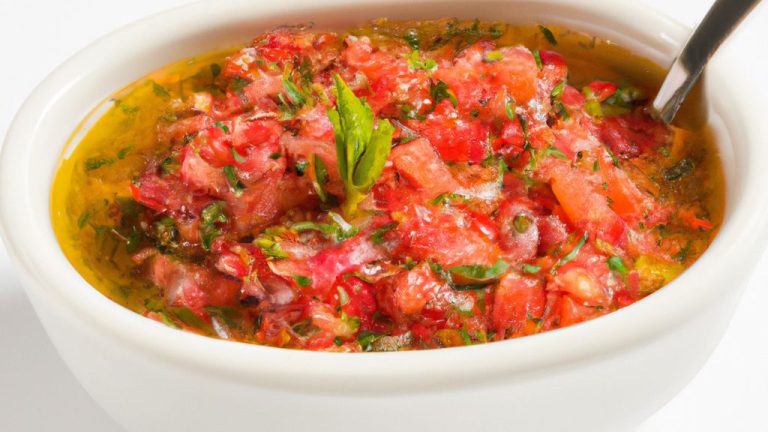 Receita de Molho Vinagrete