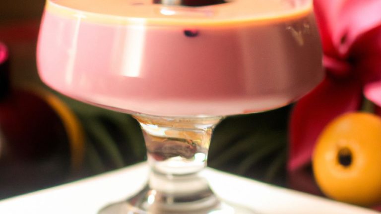 Receita de Mousse de Acerola com Calda
