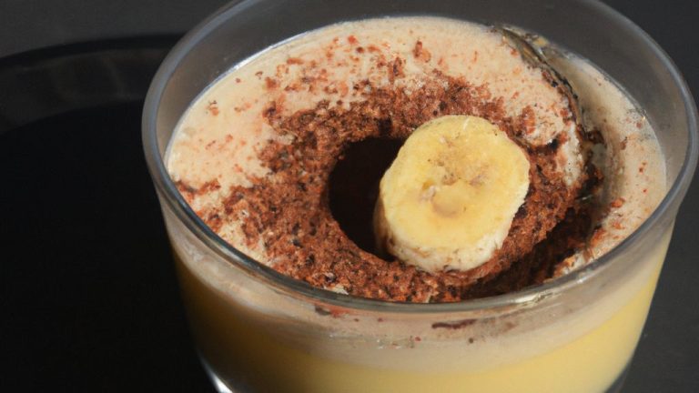 Receita de Mousse de banana