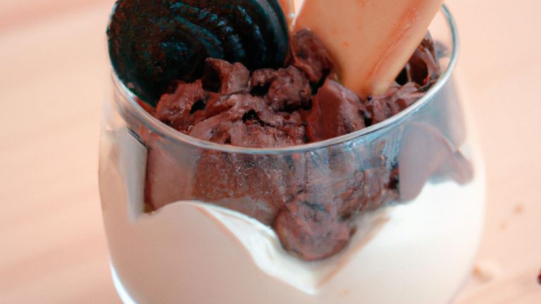 Receita de Mousse de bolacha Oreo