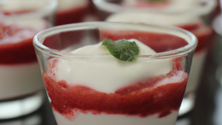 Receita de Mousse de cream cheese com goiabada