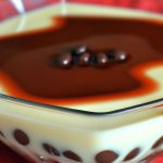 Mousse de cupuaçu com gelatina