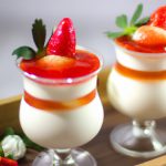 Mousse de Leite Ninho com Morango