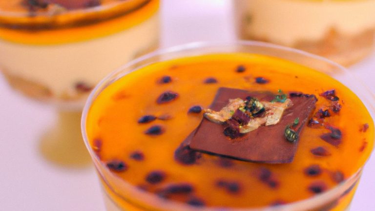 Receita de Mousse de maracujá