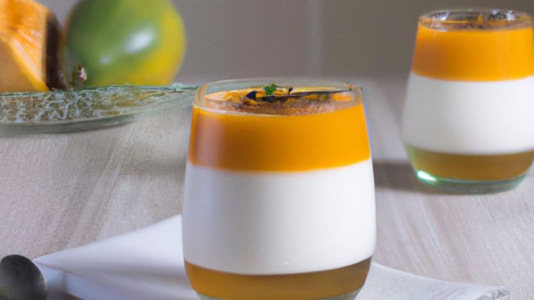 Receita de Mousse de maracujá light