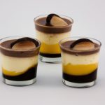 Musse de Chocolate com Creme de Maracujá