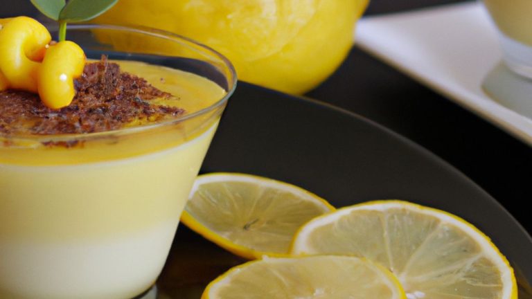 Receita de Musse de Limão