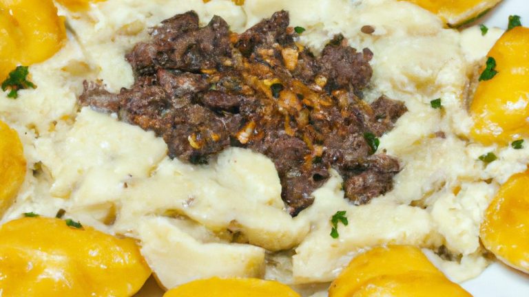 Receita de Nhoque com recheio de carne moída e mussarela