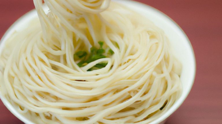 Receita de Ninhos de macarrão japonês